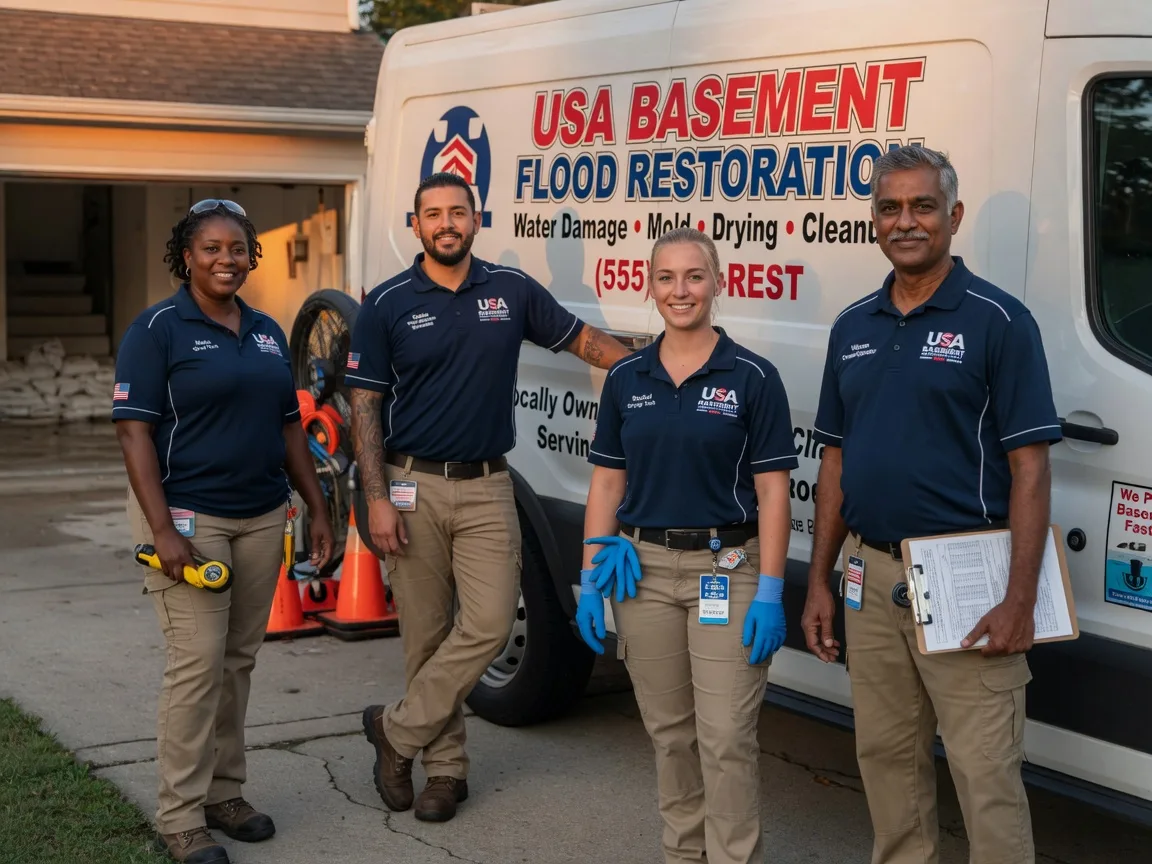 Basement Flood Cleanup company in Berthold, ND