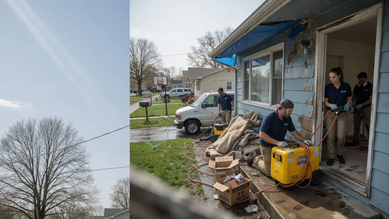Basement Flood Cleanup in Berthold, ND near me